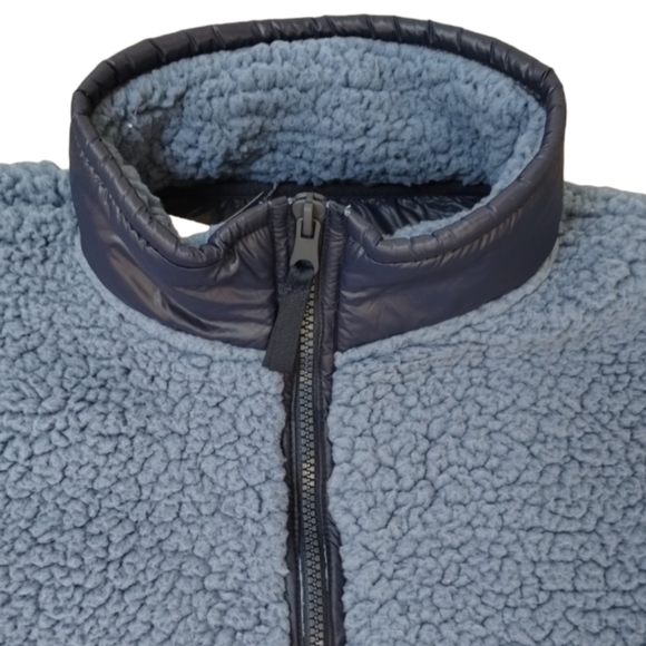 Aerie Fluffy Sherpa Quarter Zip Sweatshirt - Picture 13 of 16